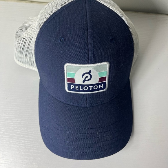 Peloton Dark Blue and White Cap - Picture 5 of 5